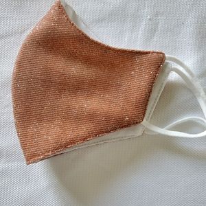 Orange undertone Face Mask with Adjusters